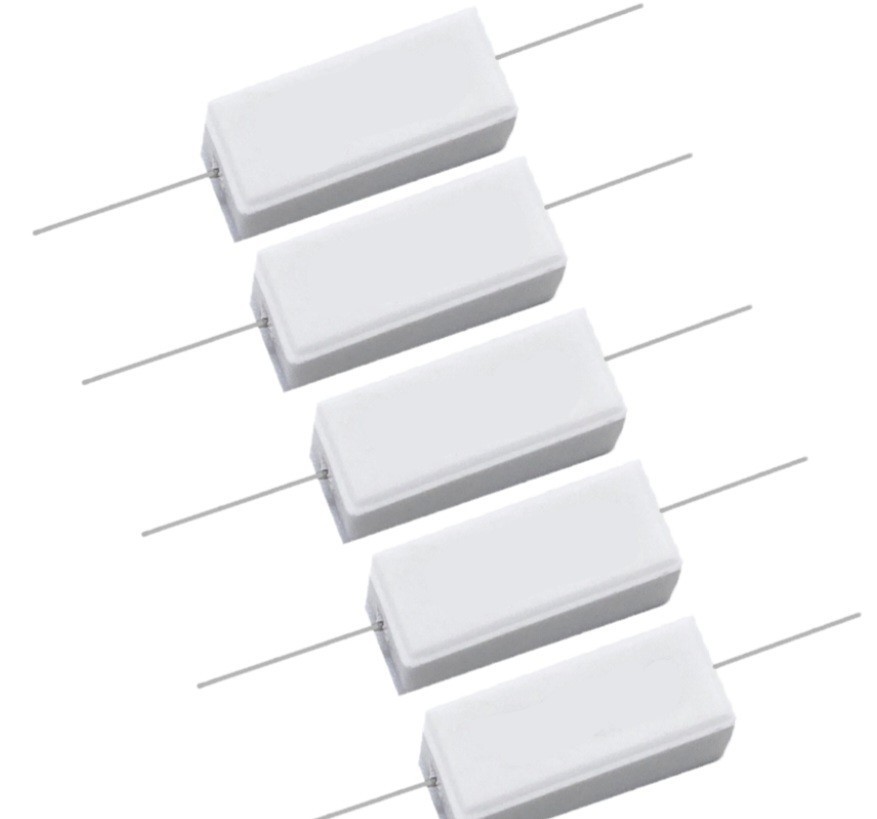 مقاومت آجری پایه آکسیال 100R/5W-2