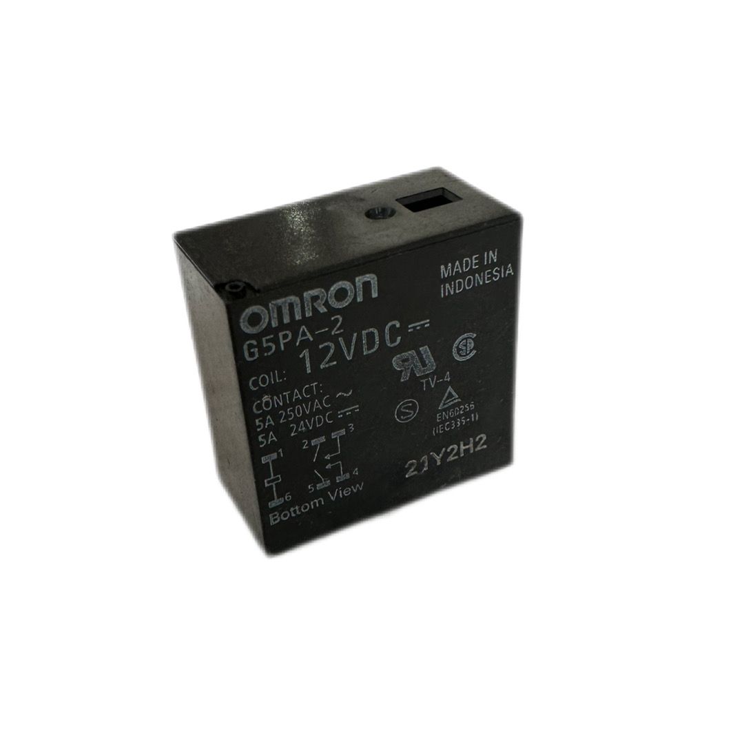   رله 12ولت 5 آمپر بردی 6پایه  OMRON G5PA-2 -2